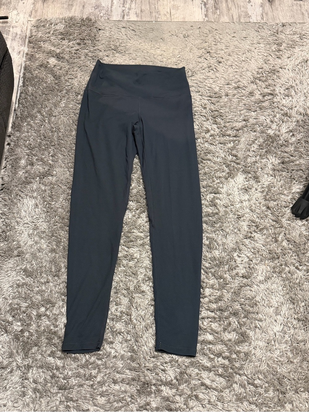 High-Waist charcoal grey Active Leggings